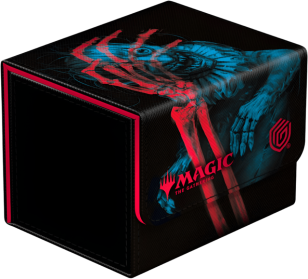 Magic the Gathering TCG: Sidewinder 100+ XenoSkin Deck Case - Duskmourn: House of Horror - Marvin, Murderous Mimic