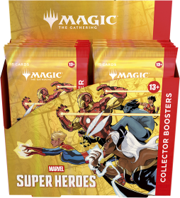 Magic: The Gathering TCG - Marvel Super Heroes Collector Boosters Box