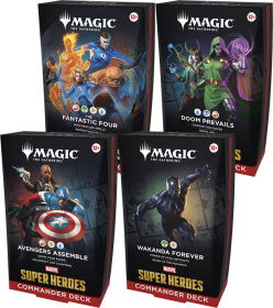 Magic the Gathering TCG: Marvel Super Heroes Commander Decks