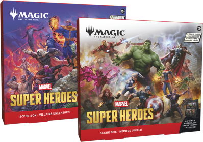 Magic: The Gathering TCG - Marvel Super Heroes Scene Box