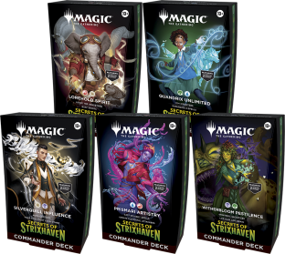 Magic the Gathering TCG: Secrets of Strixhaven Commander Decks