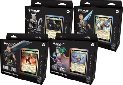 Magic the Gathering TCG: Final Fantasy Commander Decks