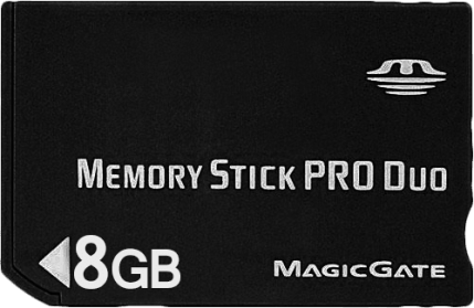 PlayStation Portable Memory Stick Pro Duo - Generic 8GB Card (PSP)