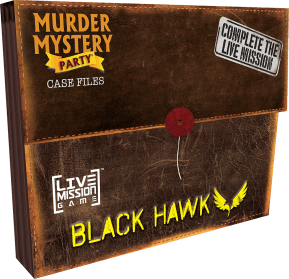 Murder Mystery Party: Case Files - Mission Black Hawk