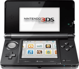Nintendo 3DS Console - Cosmos Black (3DS)