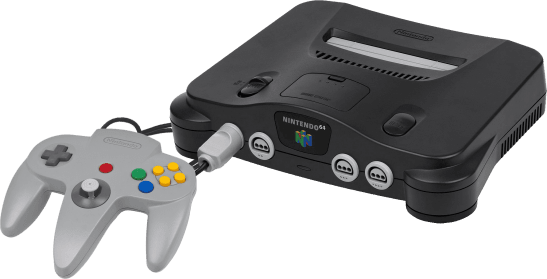 Nintendo 64 Console - Dark Grey with Controller (N64)