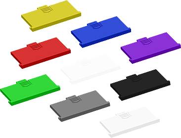 Nintendo Game & Watch Replacement Battery Cover - 3D Printed - Various Colours