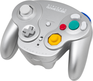 Nintendo GameCube WaveBird Wireles Controller - Platinum (NGC) | Nintendo GameCube