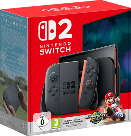 Nintendo Switch 2 256GB Console - Light Blue / Light Red + Mario Kart World (NS2 / Switch 2) | Nintendo Switch 2