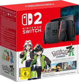 Nintendo Switch 2 256GB Console - Light Blue / Light Red + Pokemon Legends: Z-A (NS2 / Switch 2) | Nintendo Switch 2