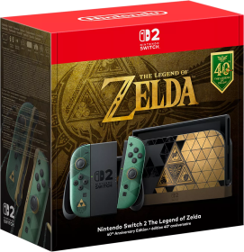 Nintendo Switch 2 256GB Console - The Legend of Zelda: 40th Anniversary Edition (NS2 / Switch 2) | Nintendo Switch 2