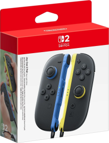 Nintendo Switch 2 Joy-Con 2 Controller Pair - Grey + Blue / Light Yellow (NS2 / Switch 2) | Nintendo Switch 2