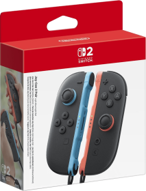 Nintendo Switch 2 Joy-Con 2 Controller Pair - Grey + Light Blue / Light Red (NS2 / Switch 2) | Nintendo Switch 2