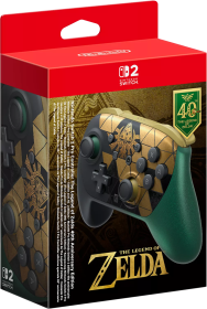 Nintendo Switch 2 Pro Controller - The Legend of Zelda: 40th Anniversary Edition (NS2 / Switch 2) | Nintendo Switch 2