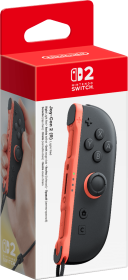 Nintendo Switch 2 Right Joy-Con 2 Controller - Grey + Light Red (NS2 / Switch 2) | Nintendo Switch 2