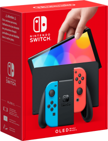 Nintendo Switch 64GB OLED Model Console - Neon Red / Neon Blue (NS / Switch)