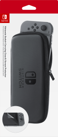 Nintendo Switch Carrying Case & Screen Protector - Grey (NS / Switch) | Nintendo Switch