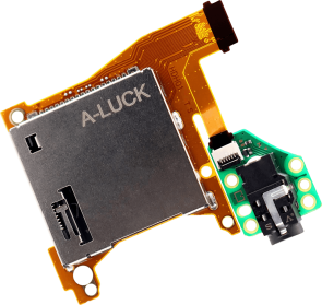 Nintendo Switch Lite Game Card Reader + Audio Port Module Replacement - Generic