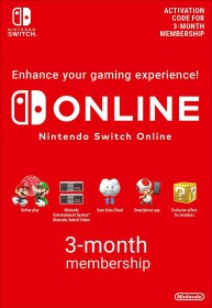 Nintendo Switch Online: 3 Month Membership [Digital Code]