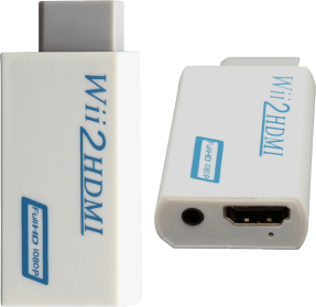 Nintendo Wii to HDMI Converter / Adapter - White (Wii2HDMI)(Wii) | Nintendo Wii
