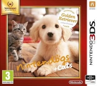 Nintendogs + Cats: Golden Retriever & New Friends - Nintendo Selects (3DS) | Nintendo 3DS