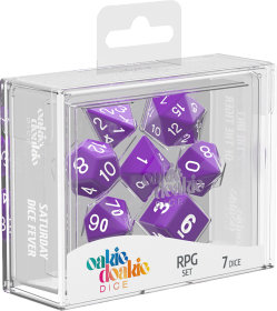 Oakie Doakie RPG Dice Set: Solid Series - Purple