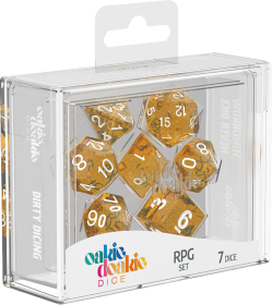 Oakie Doakie RPG Dice Set: Speckled Series - Orange