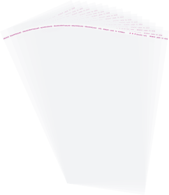 Game Sleeves 15cm x 32cm - 100 Pack (Multi Platform)