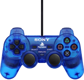 PlayStation 2 DualShock 2 Analog Wired Controller - Ocean Blue (PS1 / PS2) | PlayStation 2