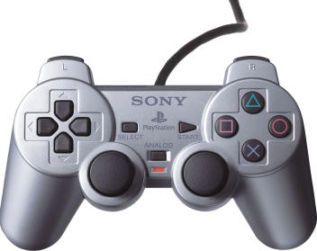 PlayStation 2 DualShock 2 Analog Wired Controller - Satin Silver (PS1 / PS2) | PlayStation 2