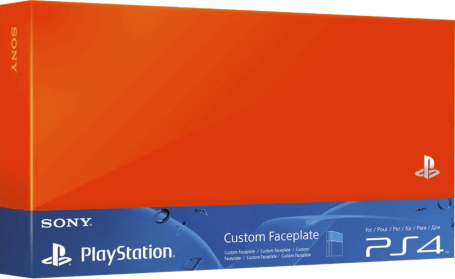 playstation_4_custom_faceplate_neon_orange_ps4