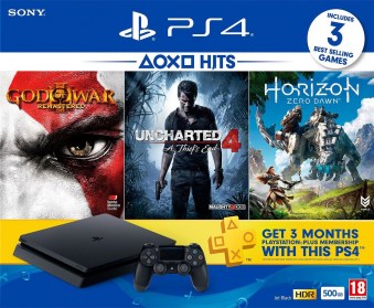 playstation_4_slim_500gb_console_jet_black_god_of_war_horizon_zero_dawn_uncharted_4_bundle_ps4