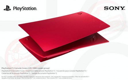 PlayStation 5 Console Cover - Volcanic Red (PS5) | PlayStation 5