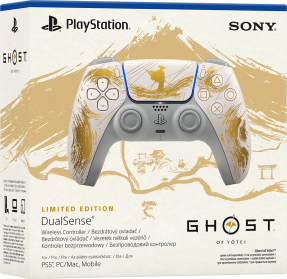 PlayStation 5 DualSense Controller - Ghost of Yotei Limited Gold Edition (PS5) | PlayStation 5