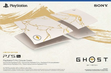 PlayStation 5 Pro Console Cover - Ghost of Yotei - Limited Gold Edition (PS5) | PlayStation 5