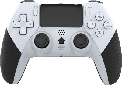 Playstation 4 / P4 T-29 Bluetooth Generic Wireless Controller - White (PS4) | PlayStation 4