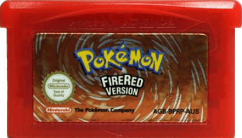 Pokémon: FireRed Version Cartridge (GBA) | Game Boy Advance