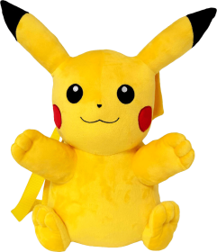 Pokemon Pikachu Plush Backpack 36cm New Buy from Pwned Games with confidence. Gamer Gear Apparel