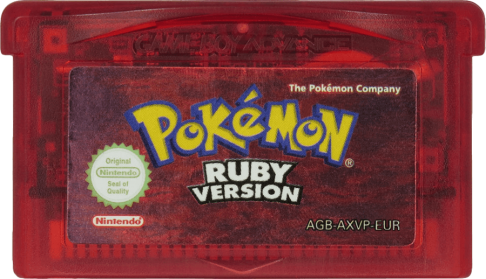 Pokemon: Ruby Version Cartridge (GBA) | Game Boy Advance