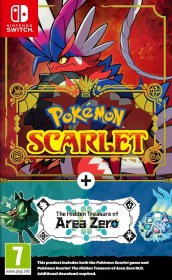 Pokemon: Scarlet + The Hidden Treasure of Area Zero DLC (NS / Switch) | Nintendo Switch