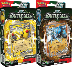 Pokemon TCG: Pokemon ex Battle Decks - Ampharos ex and Lucario ex