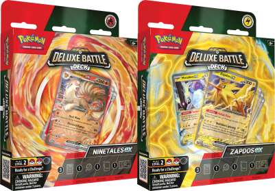 Pokemon TCG: Pokemon ex Deluxe Battle Decks - Ninetales ex and Zapdos ex