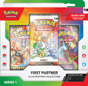 Pokemon TCG: First Partner Illustration Collection - Series 1