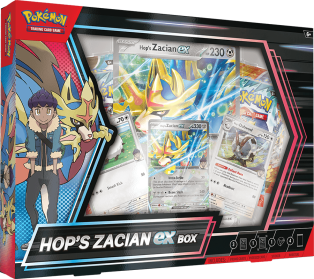 Pokemon TCG: Hop's Zacian ex Box