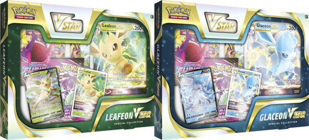 Pokemon TCG: Leafeon VSTAR and Glaceon VSTAR Special Collections