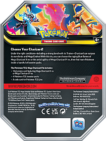 Pokemon TCG: Mega Charizard ex Tin