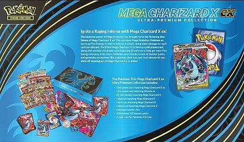 Pokemon TCG: Mega Charizard X ex Ultra-Premium Collection