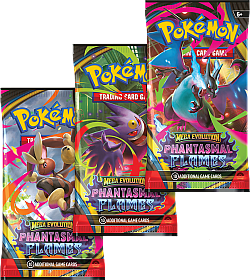 Pokemon TCG: Mega Evolution - Phantasmal Flames 3-Pack Blister