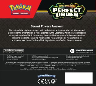 Pokemon TCG: Mega Evolution - Perfect Order Booster Packs