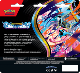 Pokemon TCG: Mega Evolution - Chaos Rising 3-Pack Blister - Charmeleon